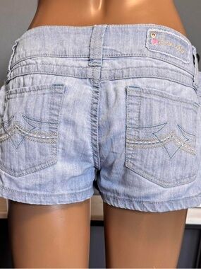 Bongo Vintage Y2K Low-Rise Denim Shorts